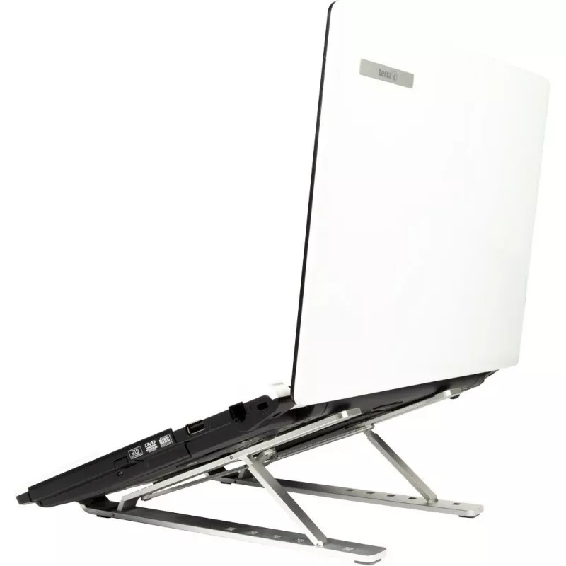 Inter-Tech NBS-200 nešiojamojo kompiuterio stovas sidabrinis 39,6 cm (15,6 inch)