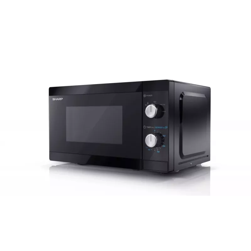 Sharp YC-MS01E-B mikrobangų krosnelė Juoda Solo 20 L 800 W