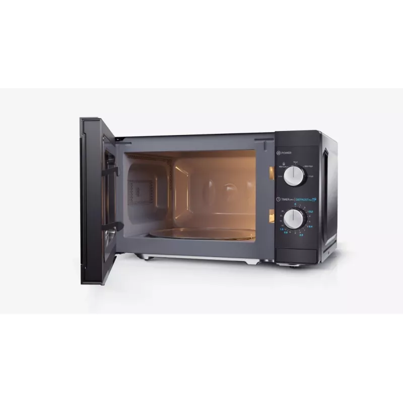 Sharp YC-MS01E-B mikrobangų krosnelė Juoda Solo 20 L 800 W