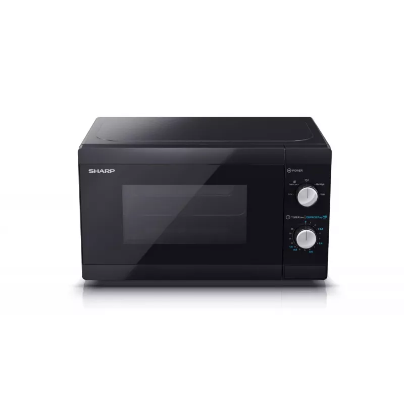 Sharp YC-MS01E-B mikrobangų krosnelė Juoda Solo 20 L 800 W