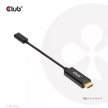 CLUB3D CAC-1333 HDMI į USB-C 4K60Hz aktyvus adapteris M/F
