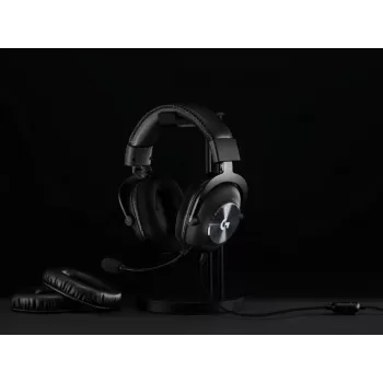 LOGITECH G Pro X žaidimų ausinės - 3.5 mm - Juodos