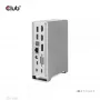 Docking stotelė CLUB3D CSV-1568 metalinis korpusas USB Gen2 Type-C USB Gen2 Type-A HDMI DP VGA RJ45 120W