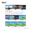 CLUB3D CSV-1566 USB Gen1 Type-C Triple Display Dock su 120 W maitinimo adapteriu