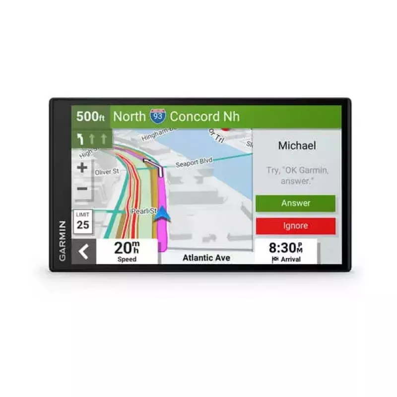 Automobilinis GPS navigatorius GARMIN DriveSmart 76 – 7 colių TFT jutiklinis ekranas, 32 GB atmintis, Wi‑Fi, Bluetooth, visam laikui atnaujinami žemėlapiai (EU MT-S)