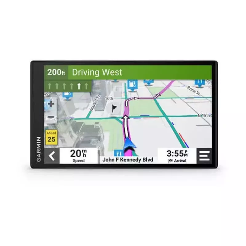 Automobilinis GPS navigatorius GARMIN DriveSmart 76 – 7 colių TFT jutiklinis ekranas, 32 GB atmintis, Wi‑Fi, Bluetooth, visam laikui atnaujinami žemėlapiai (EU MT-S)