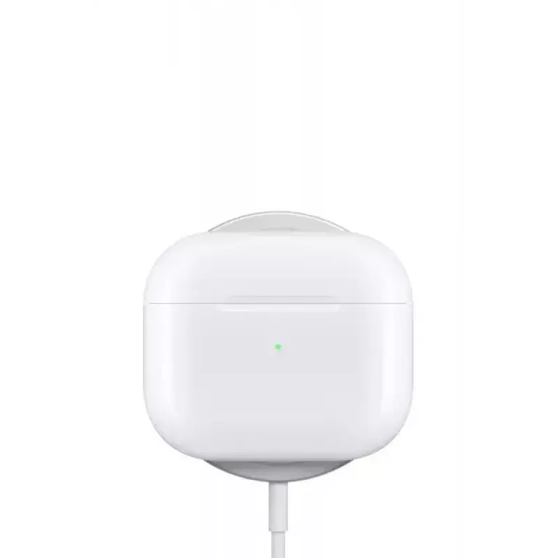 “Apple AirPods 3rd generation” belaidės ausinės su MagSafe įkrovimo dėklu, baltos