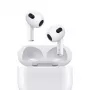 “Apple AirPods 3rd generation” belaidės ausinės su MagSafe įkrovimo dėklu, baltos