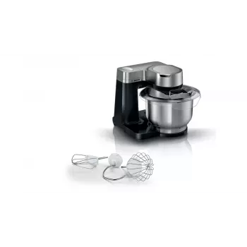 Bosch Serie 2 MUMS2VM00 virtuvinis kombainas 900 W 3,8 L juodas, sidabrinis
