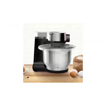Bosch Serie 2 MUMS2VM00 virtuvinis kombainas 900 W 3,8 L juodas, sidabrinis