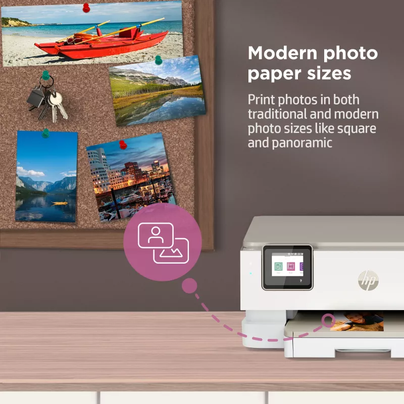 HP ENVY Inspire 7220e Daugiafunkcis belaidis spausdintuvas, kopijavimo aparatas, skaitytuvas, spalvotas, rašalinis, Instant Ink