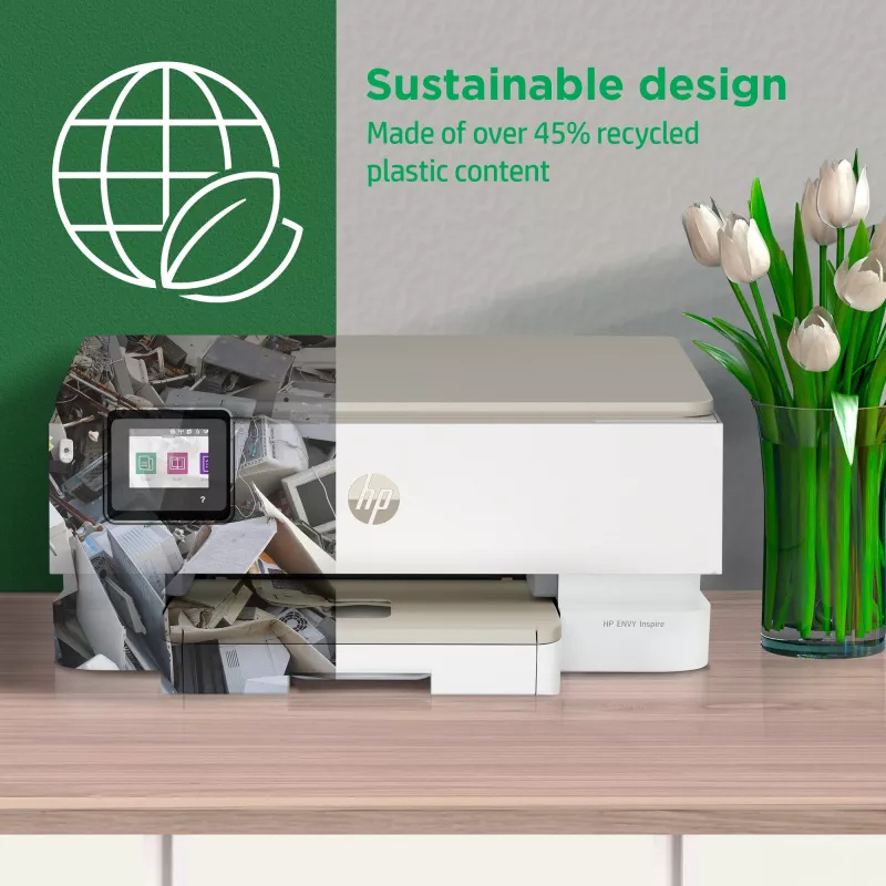 HP ENVY Inspire 7220e Daugiafunkcis belaidis spausdintuvas, kopijavimo aparatas, skaitytuvas, spalvotas, rašalinis, Instant Ink