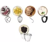 Kenwood KWL90.004SI Titanium Chef Patissier XL stovimas maišytuvas – 1400 W, 7 L nerūdijančio plieno dubuo, lietimui jautrus valdymas, įmontuotos svarstyklės, sidabrinis