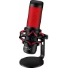 HyperX QuadCast USB mikrofonas (juodas-raudonas) - raudonas apšvietimas