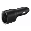 Automobilinis kroviklis Samsung EP-L4020 40W (12V įvadas) USB-C 25W+15W juodas išmaniesiems telefonams