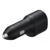 Automobilinis kroviklis Samsung EP-L4020 40W (12V įvadas) USB-C 25W+15W juodas išmaniesiems telefonams