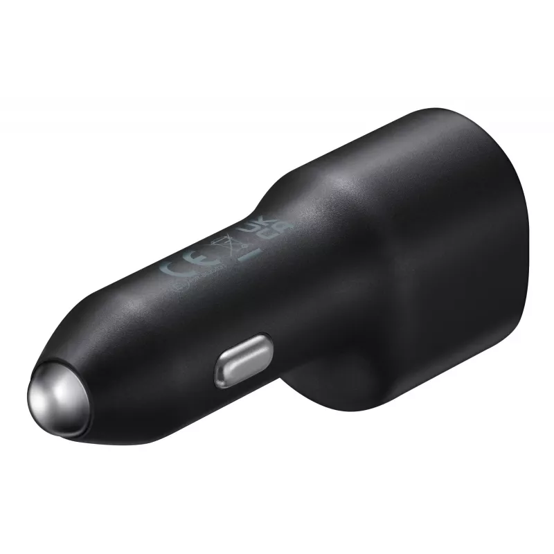 Automobilinis kroviklis Samsung EP-L4020 40W (12V įvadas) USB-C 25W+15W juodas išmaniesiems telefonams