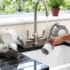Black & Decker PD1820L-QW Flexi akumuliatorinis rankinis siurblys, chromo spalvos