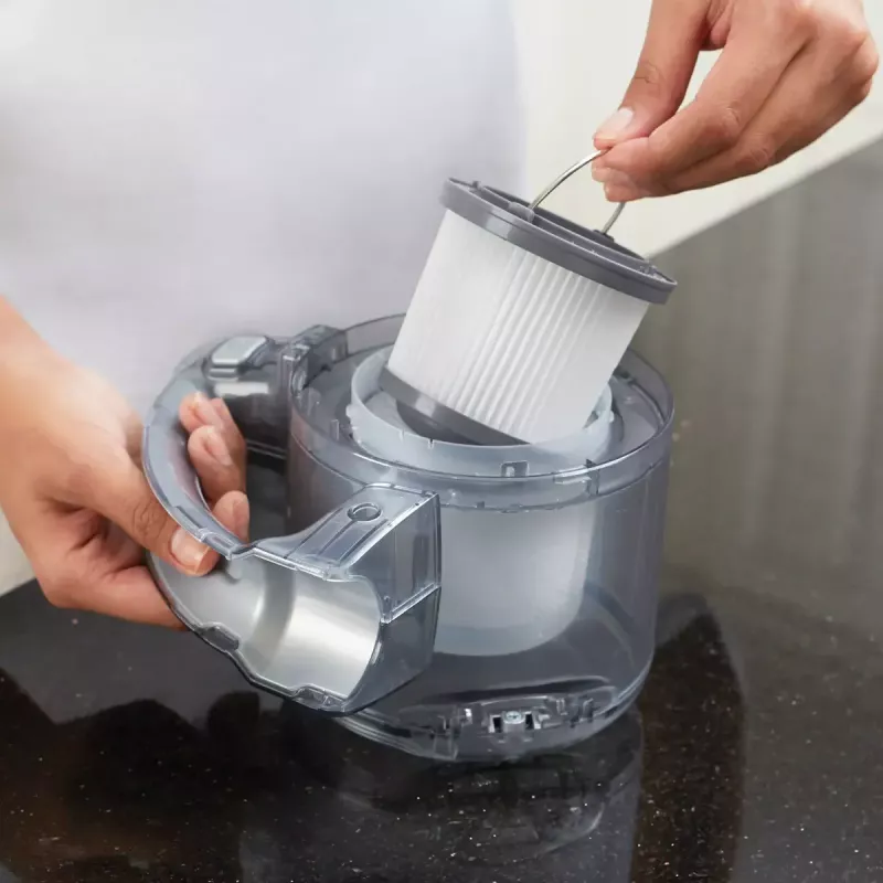 Black & Decker PD1820L-QW Flexi akumuliatorinis rankinis siurblys, chromo spalvos