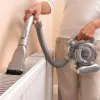 Black & Decker PD1820L-QW Flexi akumuliatorinis rankinis siurblys, chromo spalvos