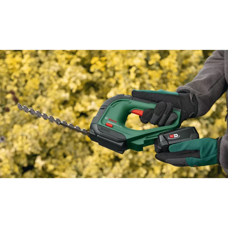 Bosch AdvancedShear 18V-10 belaidės žoliapjovės žirklės 10 cm Li-Ion juoda, žalia