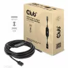 Club 3D CAC-1538 USB-C į USB-A aktyvus kabelis, USB 3.2 Gen1 5 Gbps, kištukas/lizdas, 10 m, juodos spalvos