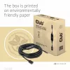 Club 3D CAC-1538 USB-C į USB-A aktyvus kabelis, USB 3.2 Gen1 5 Gbps, kištukas/lizdas, 10 m, juodos spalvos