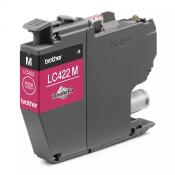 Originalus Brother LC422M rašalo kasetė, 1 vnt., Magenta