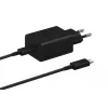 AC kroviklis Samsung EP-T4510 universalus greitasis krovimas 45W USB-C PD 3.0 juodas