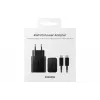 AC kroviklis Samsung EP-T4510 universalus greitasis krovimas 45W USB-C PD 3.0 juodas