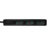 Prailginimo laidas LogiLink LPS229B 1,5 m 3 AC lizdai Vidaus Juodas