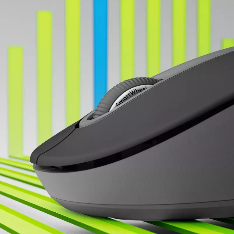 LOGITECH Signature M650 L belaidė pelė – didelėms rankoms, dešinei rankai, grafitas