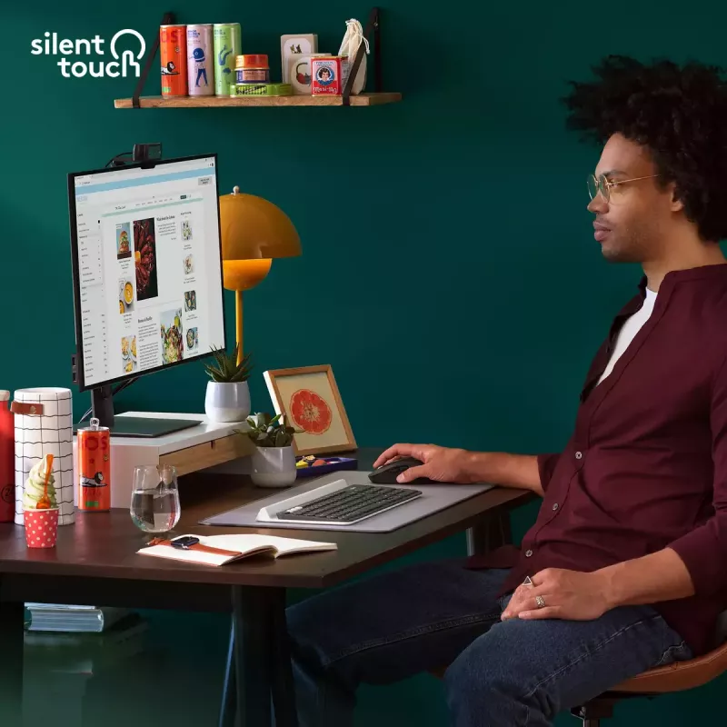 LOGITECH Signature M650 L belaidė pelė – didelėms rankoms, dešinei rankai, grafitas