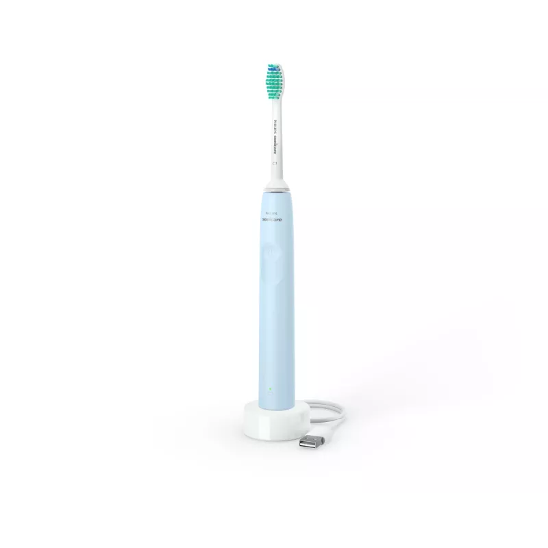 Philips Sonicare HX3651/12 elektrinis dantų šepetėlis su minkštu režimu, baltas/mėlynas