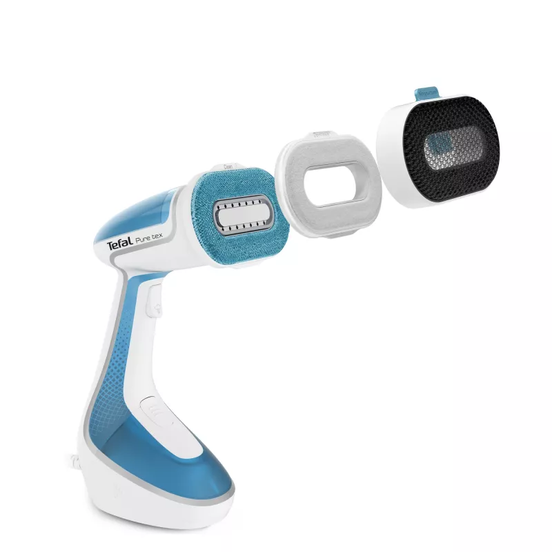 Rankinis garinis drabužių garintuvas Tefal Pure Tex DT9530G0 1700W, 0,2 L vandens bakelis, keraminė plokštė, 30 g/min nuolatinis, 90 g/min stiprinimas