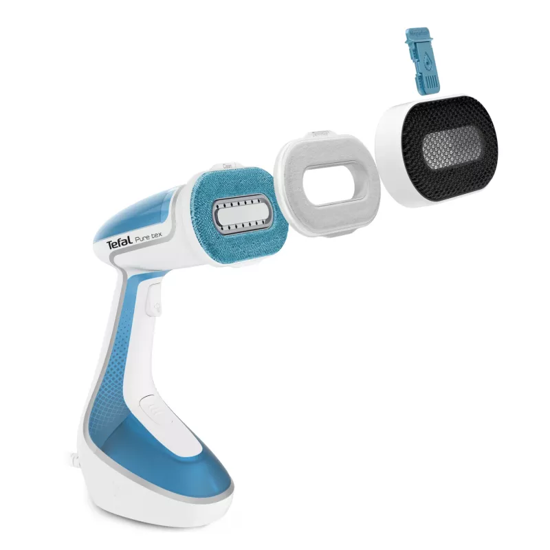 Rankinis garinis drabužių garintuvas Tefal Pure Tex DT9530G0 1700W, 0,2 L vandens bakelis, keraminė plokštė, 30 g/min nuolatinis, 90 g/min stiprinimas