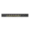 Zyxel GS1100-10HP v2 nevaldomas Gigabit Ethernet (10/100/1000) maitinimas per Ethernet (PoE) juodas