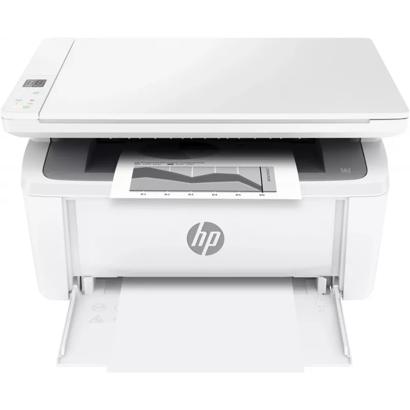 Daugiafunkcinis lazerinis spausdintuvas HP LaserJet MFP M140w — nespalvotas, 20 ppm, 600×600 DPI, A4, Wi‑Fi, Ethernet, baltas
