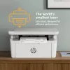 Daugiafunkcinis lazerinis spausdintuvas HP LaserJet MFP M140w — nespalvotas, 20 ppm, 600×600 DPI, A4, Wi‑Fi, Ethernet, baltas