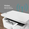 Daugiafunkcinis lazerinis spausdintuvas HP LaserJet MFP M140w — nespalvotas, 20 ppm, 600×600 DPI, A4, Wi‑Fi, Ethernet, baltas