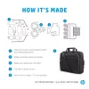 Dėklas nešiojamam kompiuteriui HP Professional 15,6 col. portfelis monochromatinis