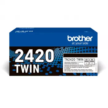 Tonerių rinkinys Brother TN2420 Dvigubas 3000 puslapių Juoda