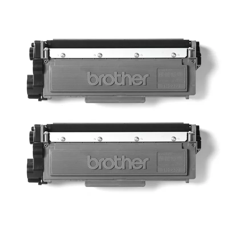 Tonerių kasetė Brother TN-2320TWIN 2600 puslapių Juoda dviejų vienete