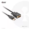 Kabelis DisplayPort į VGA M/M CLUB3D CAC-1012 2m