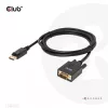 Kabelis DisplayPort į VGA M/M CLUB3D CAC-1012 2m