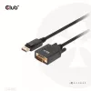 Kabelis DisplayPort į VGA M/M CLUB3D CAC-1012 2m