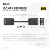 VGA kabelis 3m 28AWG CLUB3D CAC-1703