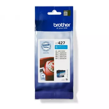 Originalus Brother LC427C rašalo kasetė (žydra, standartinė išeiga, 1 vnt.)