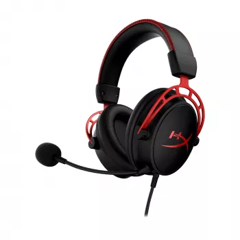 HyperX Cloud Alpha – Žaidimų ausinės (Juoda-Raudona)
