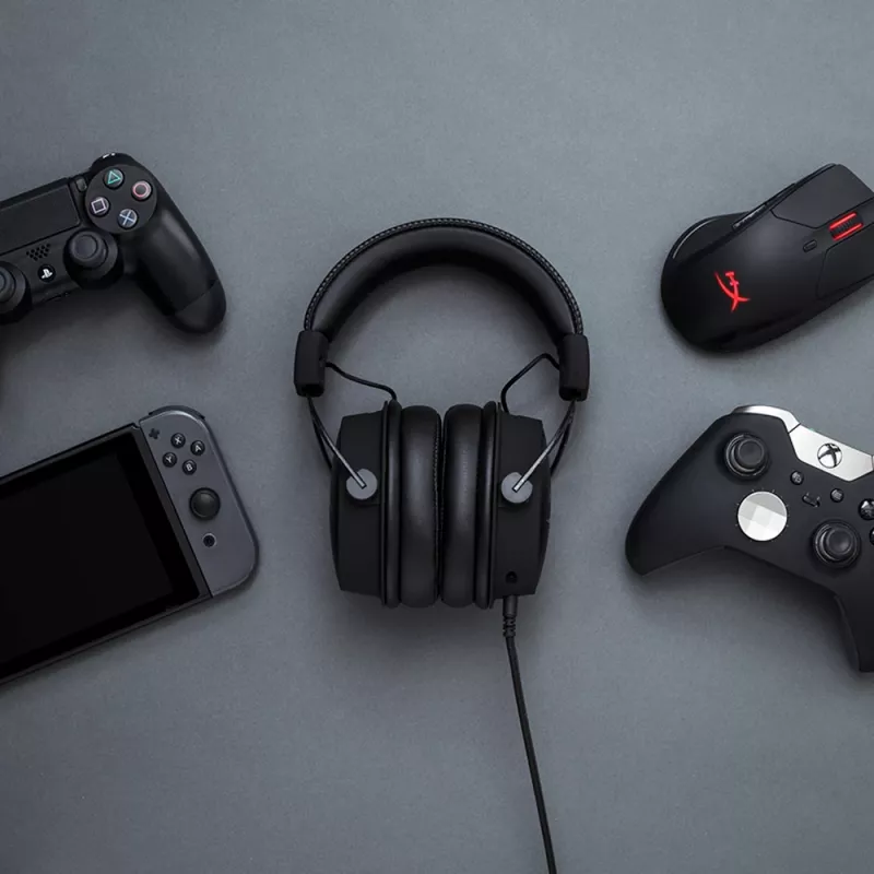 HyperX Cloud Alpha – Žaidimų ausinės (Juoda-Raudona)
